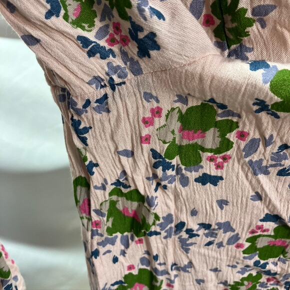 Matilda Jane Like a Lady Floral Tunic Blouse Womens XL Pink Boho Preppy Feminine - Picture 8 of 16